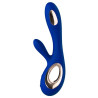 LELO Vibromasseur Soraya Wave 22 x 3.8 cm Bleu nuit